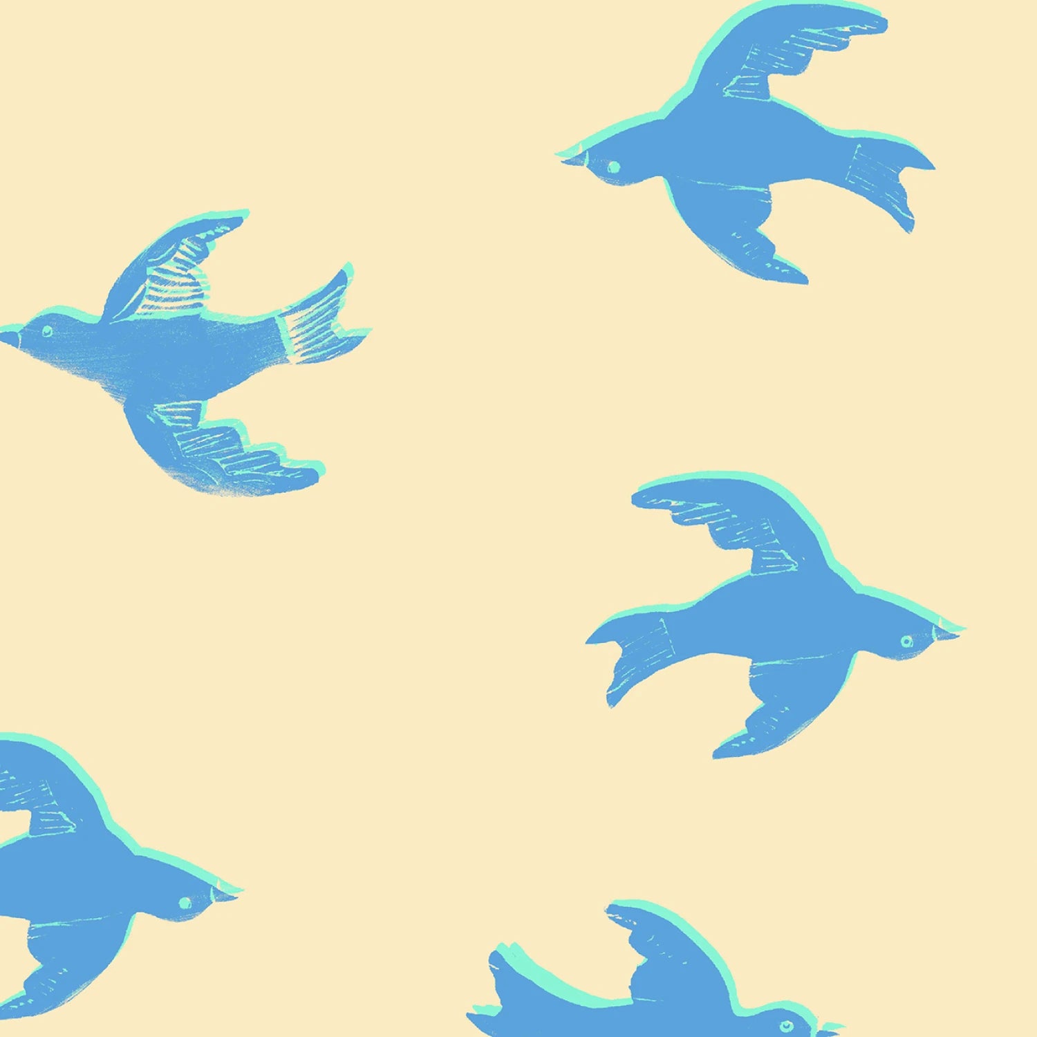 Ivory Bluebird