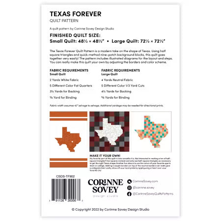 Texas Forever Quilt Pattern