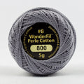 Eleganza 8wt 5-Gram Solid Perle Cotton Ball 42yd Spun Pearl