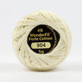 Eleganza 8wt 5-Gram Solid Perle Cotton Ball 42yd Cream