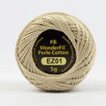 Eleganza 8wt 5-Gram Solid Perle Cotton Ball 42yd Sea Shell