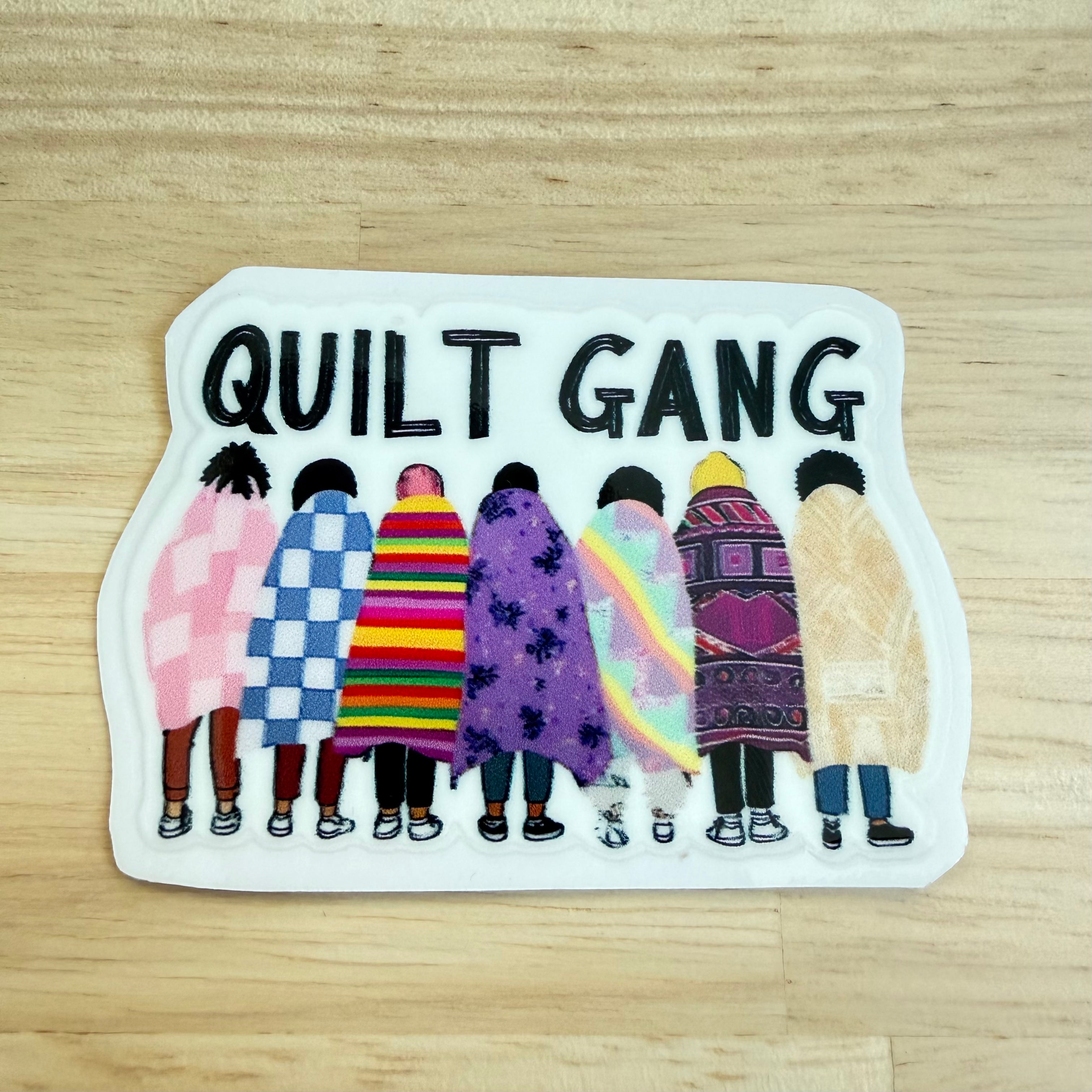Quilt Gang Sticker