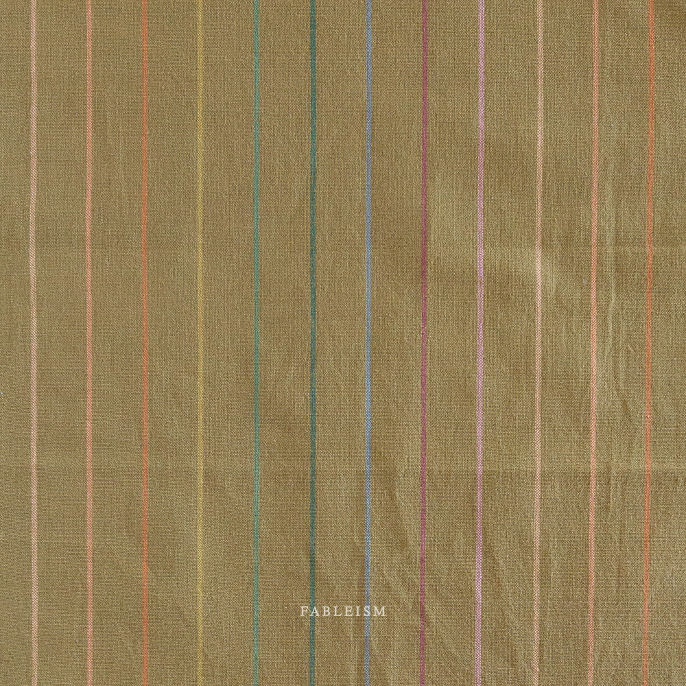 Skinny Stripe in Clover (REVERSIBLE)