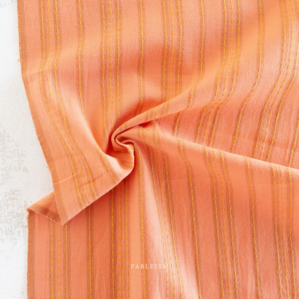 Stitch Stripe in Ginger (REVERSIBLE)