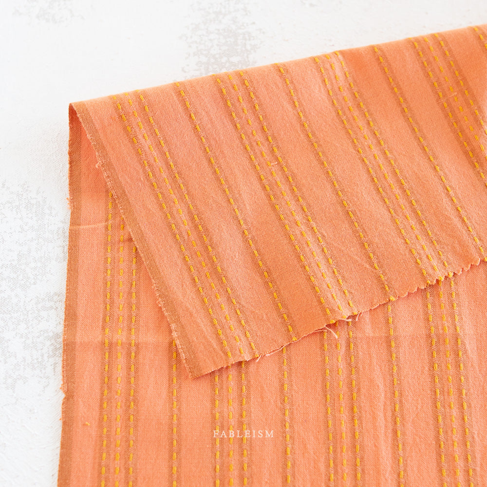 Stitch Stripe in Ginger (REVERSIBLE)