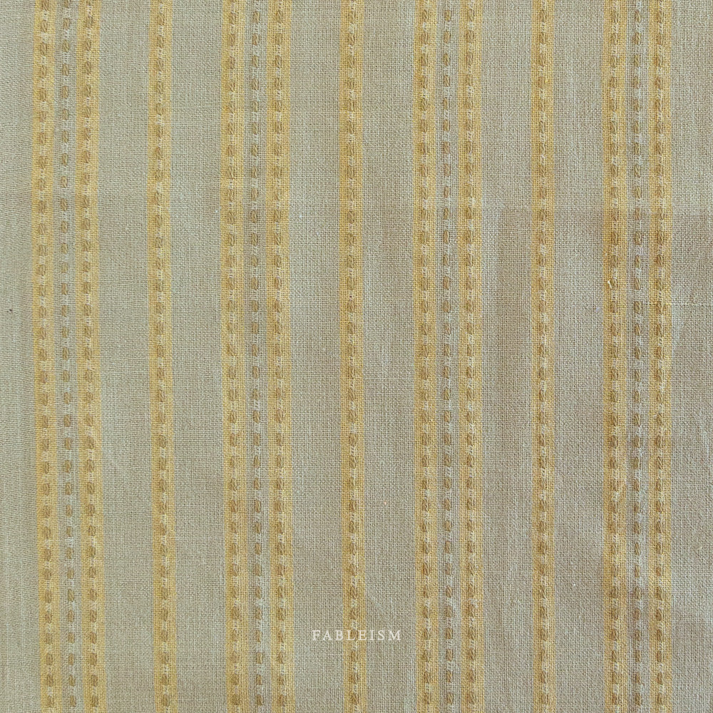 Stitch Stripe in Sage (REVERSIBLE)