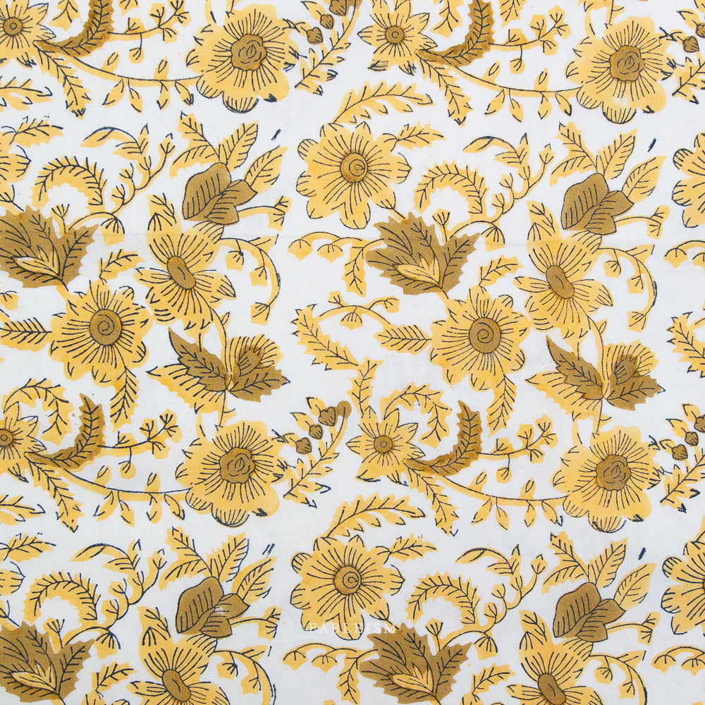 Country Floral in Yellow