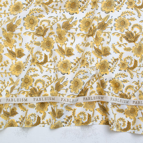 Country Floral in Yellow